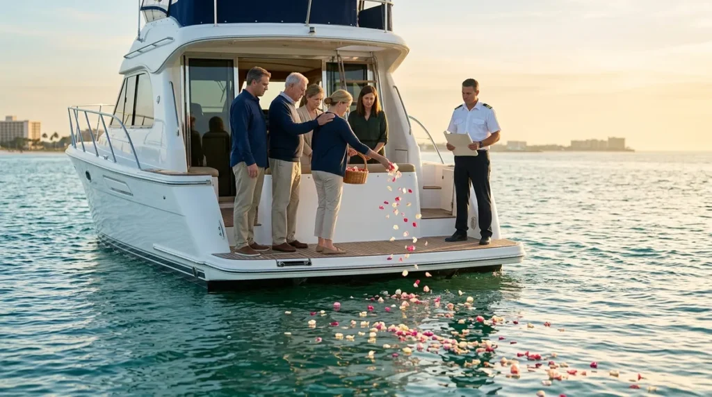 Ash Scattering Clearwater: A Guide to Memorial Boat Charters