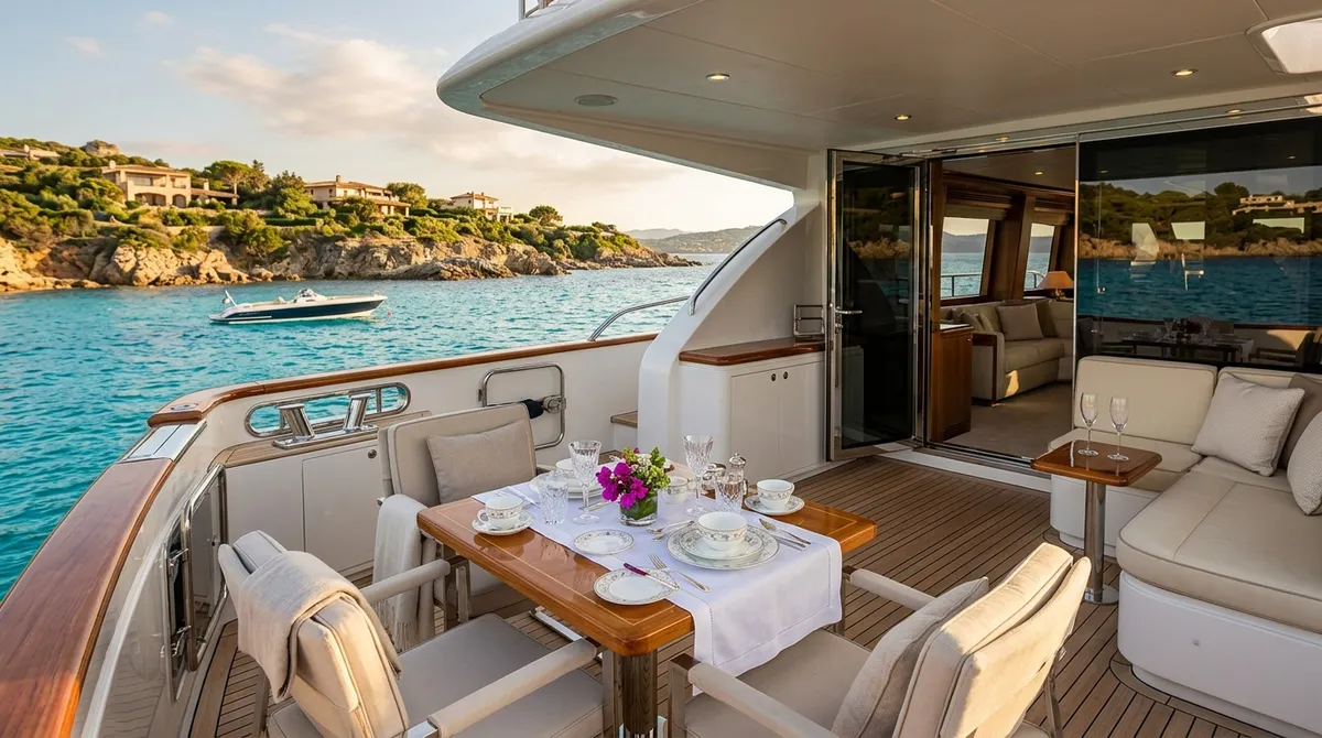 luxury yacht