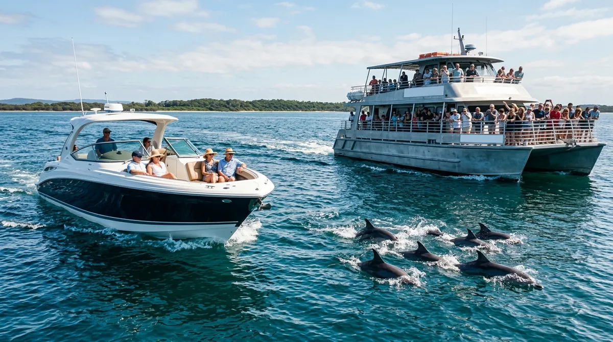 dolphin watching tours