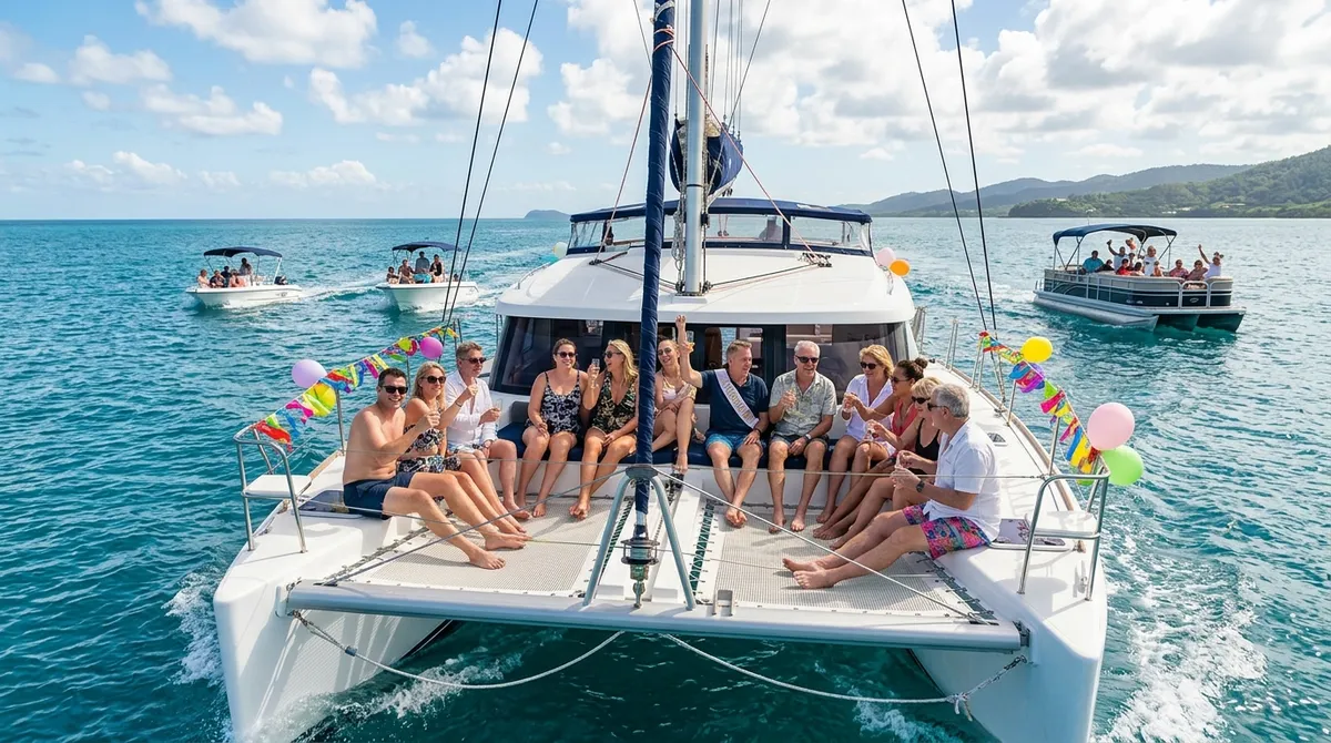 birthday party boat