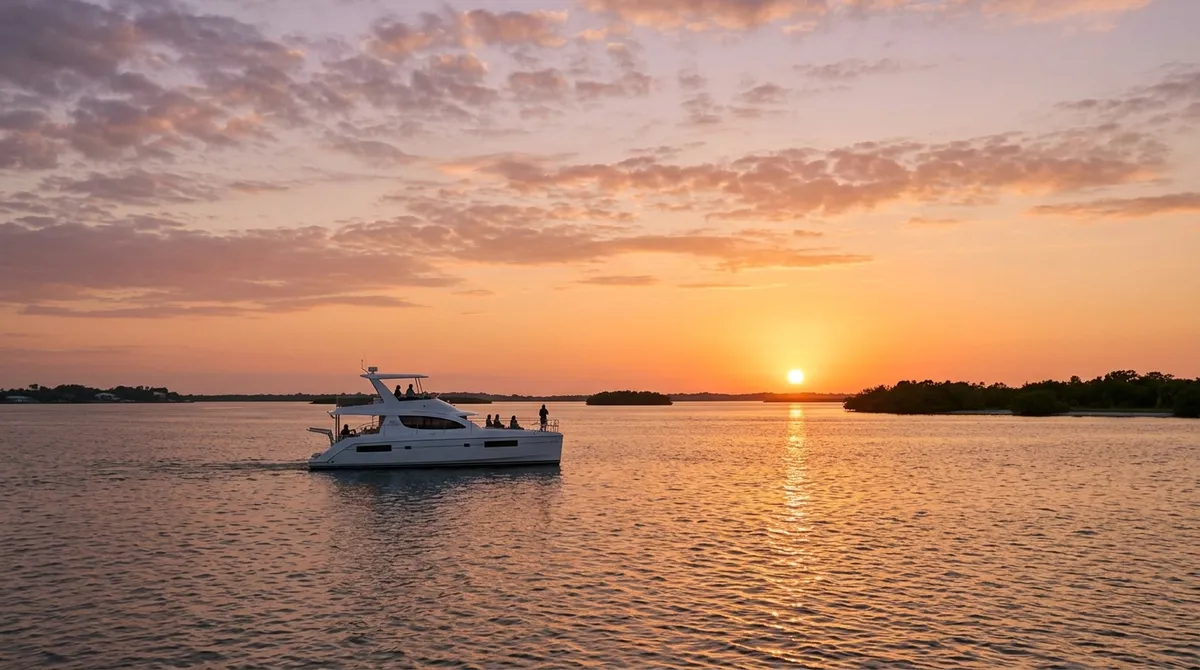 sunset boat cruise