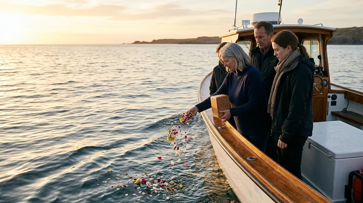 How to Plan a Cremated Remains Scattering at Sea
