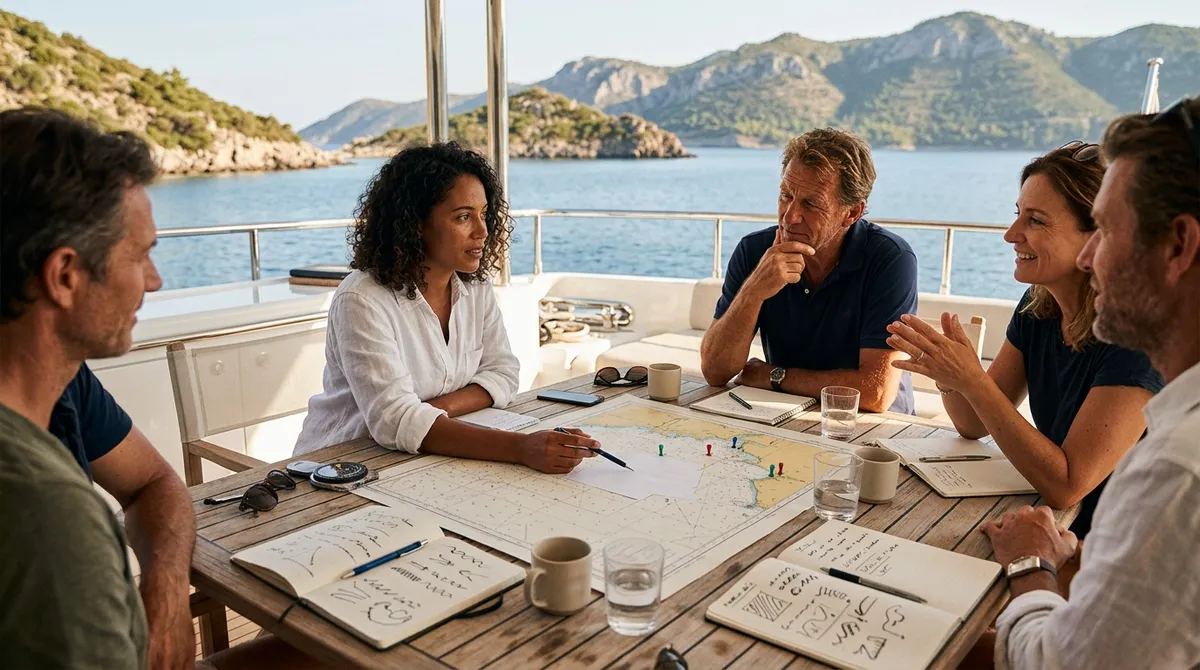 group yacht charter
