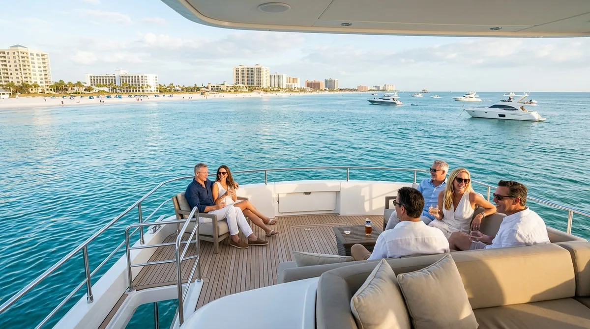 luxury yacht rental clearwater