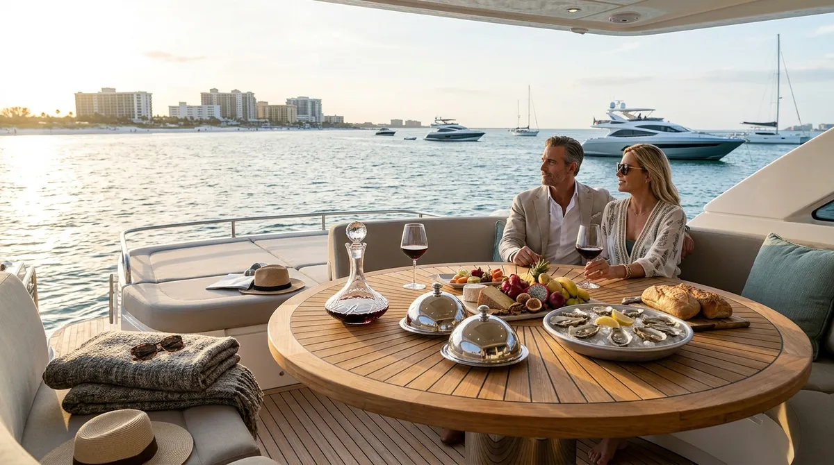 luxury yacht rental clearwater