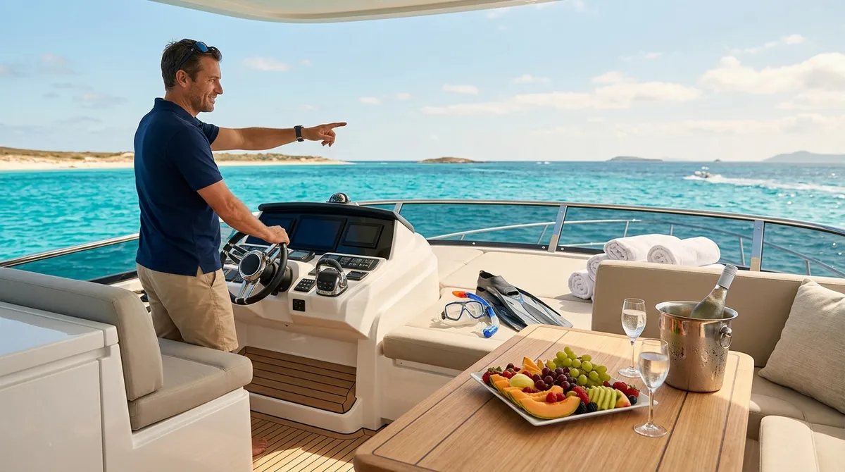 boat charter with captain