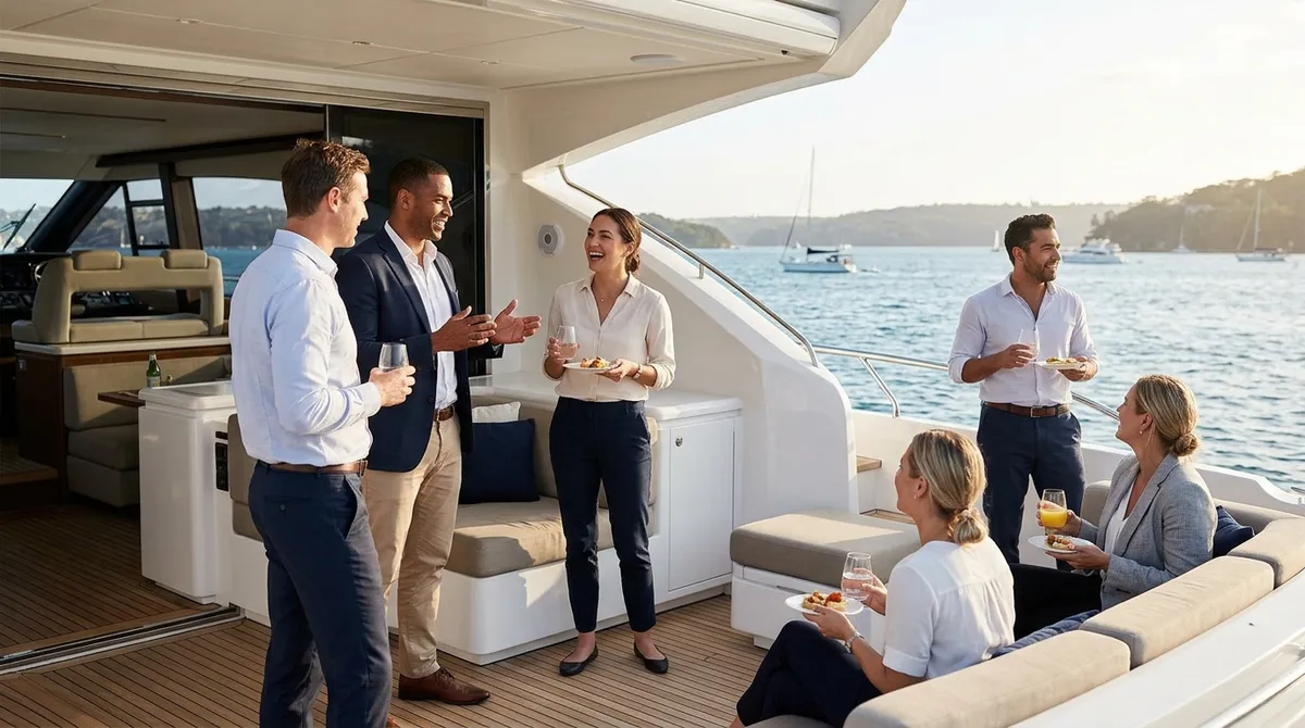 corporate boat charter