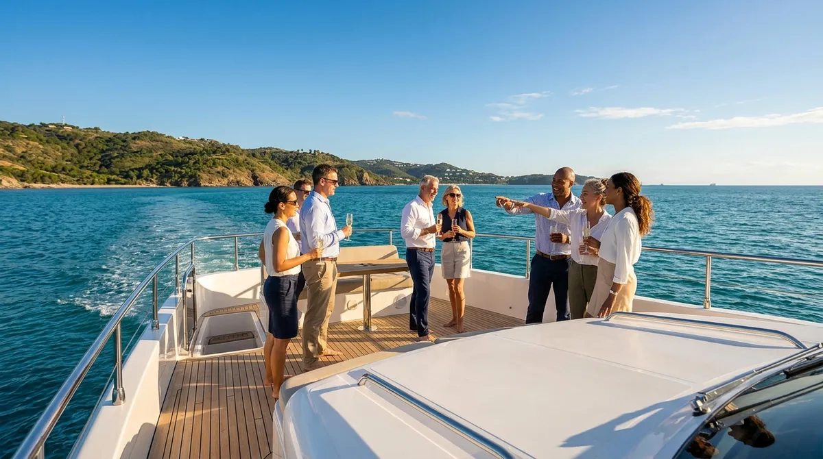 Why Is a Corporate Boat Charter the Best Team Event?