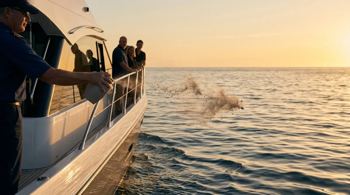 Professional Ash Scattering: A Guide to Meaningful Farewells at Sea