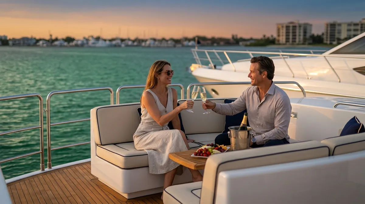 luxury boat experience