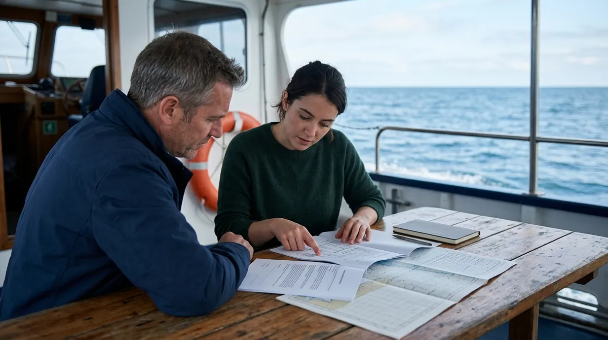 how to scatter ashes at sea