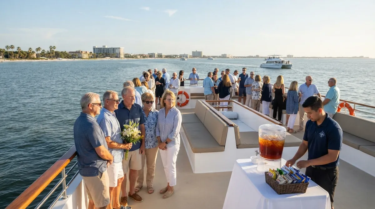 Cremation charter for large groups Clearwater