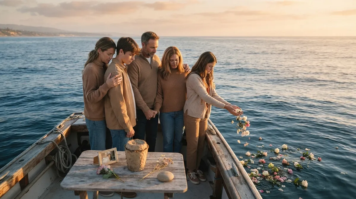 Family Ash Scattering Ceremony Private Boat: A Full Guide