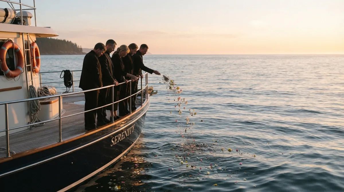 Scattering Ashes on Water: A Peaceful Boat Charter Guide
