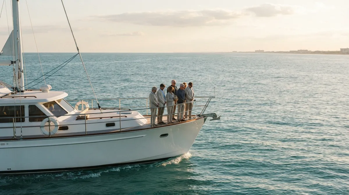 What Does an Ash Scattering Yacht Charter Cost?