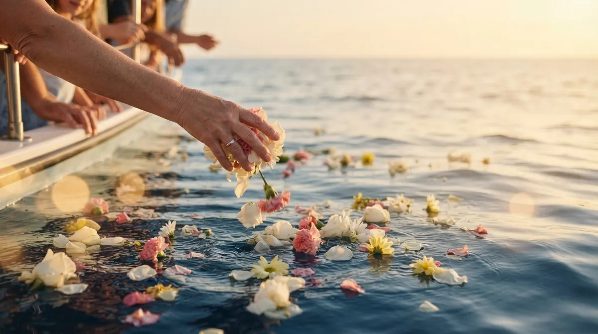 How to Choose Flowers for an Ash Scattering at Sea